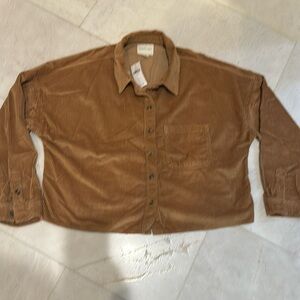 NWT women’s M American Eagle corduroy shirt/jacket